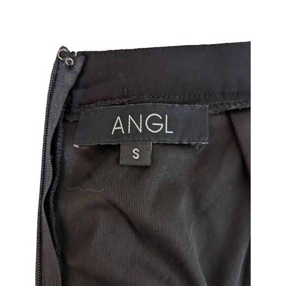 Angie Women's Maxi Dress with Embroidered Top and Open Back - Size S - Picture 6 of 8